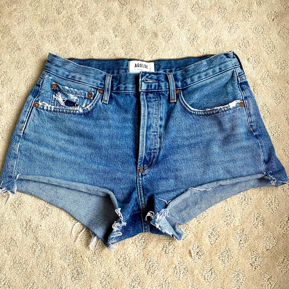 Agolde Parker jean shorts